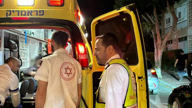 MDA Spokesperson She called an ambulance and the Health Minister came