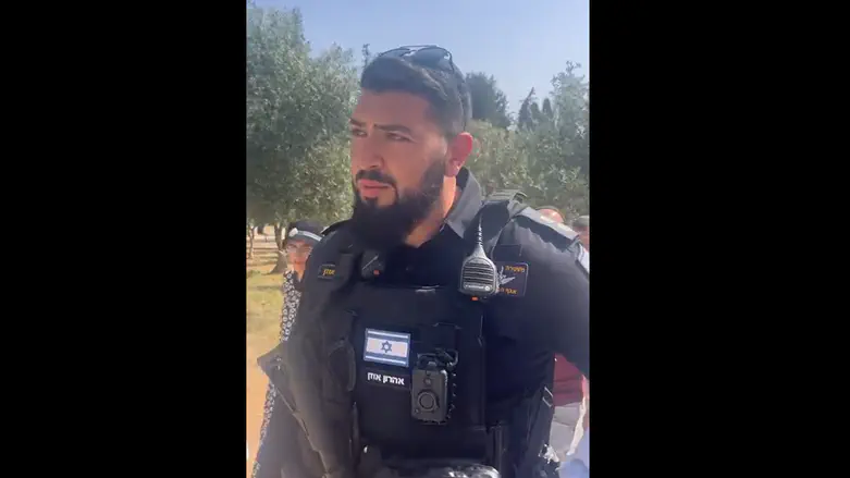 צילום: באדיבות המצלם Radio conversation reveals cooperation between Police and Waqf