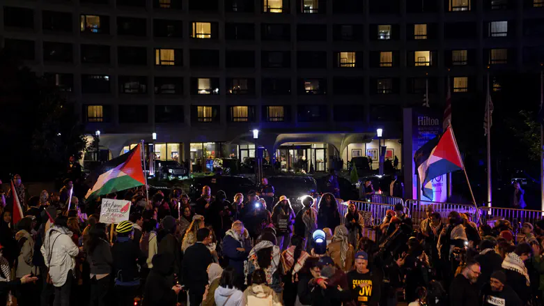 מאות נעצרו בהפגנות נגד ישראל בארה"ב