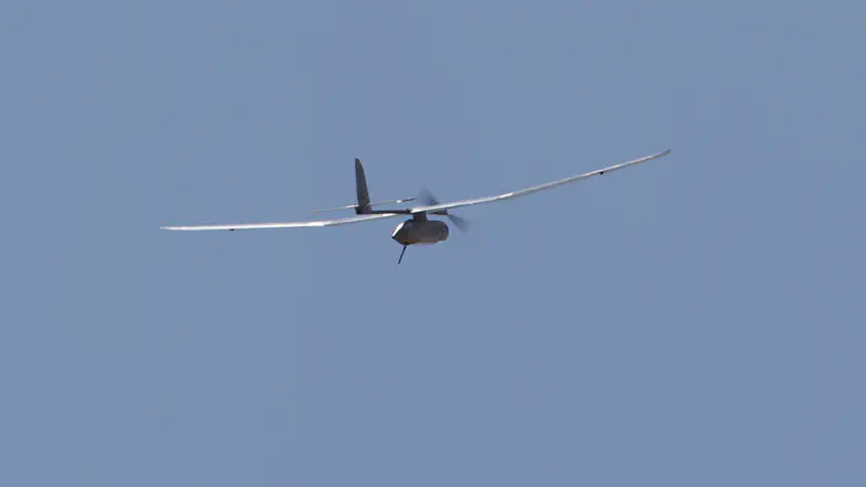 Anti-aircraft squad launches missile at drone, and is eliminated