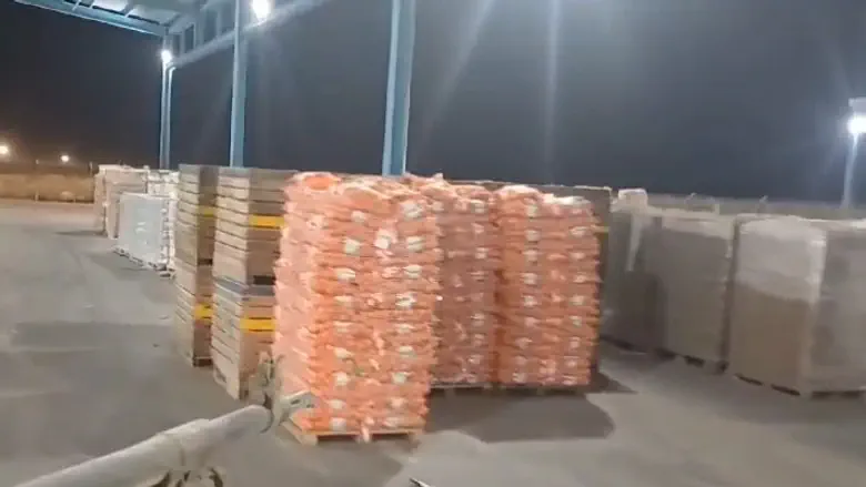 Гуманитарка в Рафиахе: шоколад “Нутелла”, снеки и банки колы