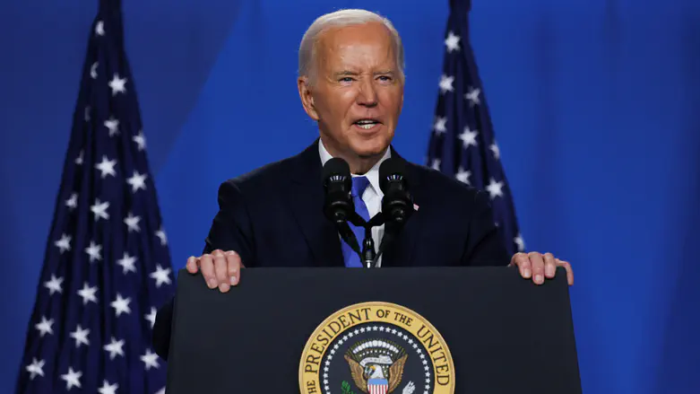 REUTERS/Leah Millis Biden refers to VP Harris as 'Vice President Trump'