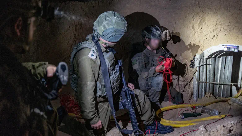 הושמדה מנהרה ממנה ניסו לחדור מחבלים