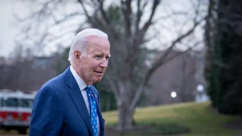 Arie Leib Abrams/Flash 90 Biden discusses his fight against cancer