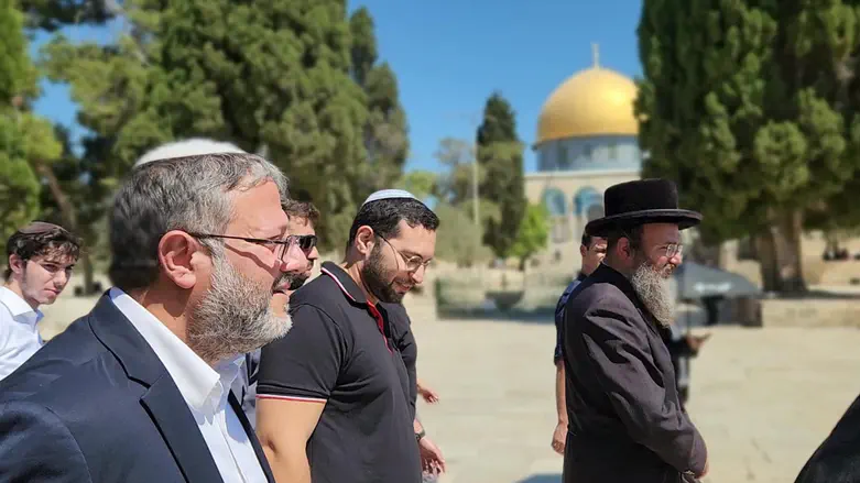 צילום: מנהלת הר הבית בחמאס מאיימים לקראת ראש השנה