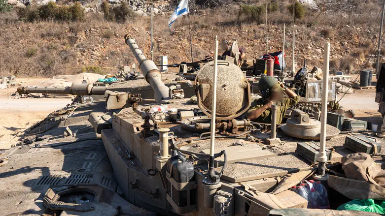 IDF Spokesperson First reserve division begins operating in southern Lebanon
