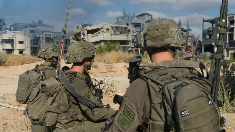 צילום: דובר צה"ל צה"ל חזר לפעול בבית החולים בג'באליה