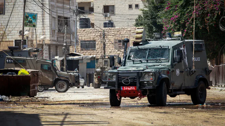 Nasser Ishtayeh/Flash90 Officer injured in Jenin was previously wounded in Gaza
