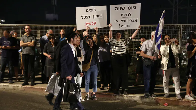 Gideon Markowicz/TPS The creative counter to haredi roadblocks