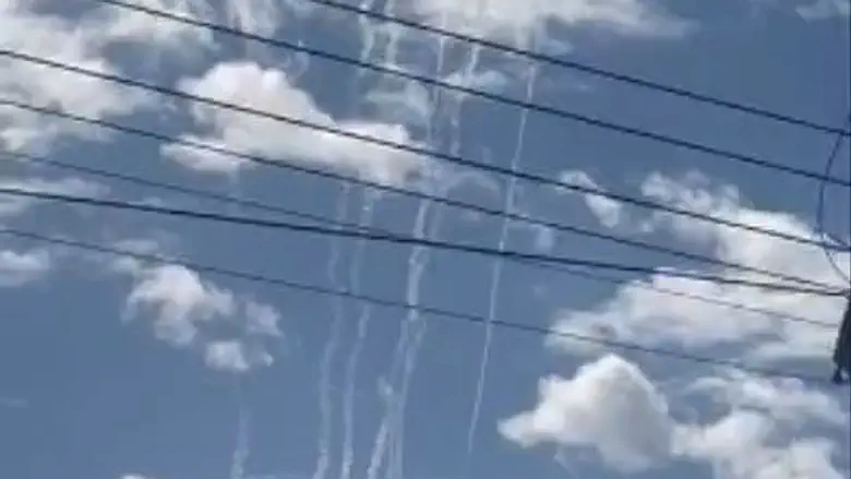 Watch: Rockets from Hezbollah intercepted over Nahariya
