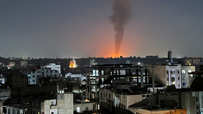 Houthis blame Saudi Arabia for assaults on Sanaa following drone and missile strikes Houthis blame Saudi Arabia for assaults on Sanaa following drone and missile strikes