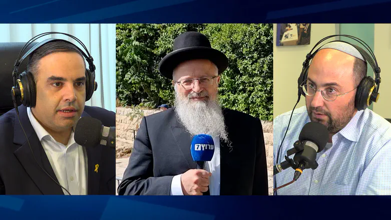 צילום: ערוץ 7 ‘החיים עצמם’ הפודקאסט של עוזי ומתי