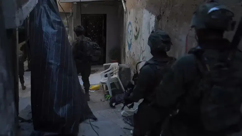 Terrorist shot in operation in village of Tamun