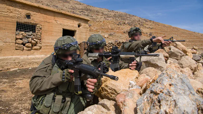 צילום: דובר צה"ל IDF Troops Conduct Defensive Activities on the Syrian Hermon