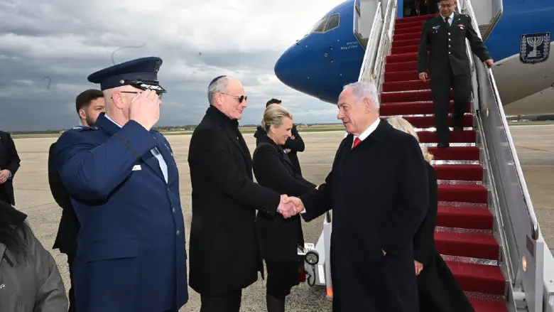 Netanyahu lands in Washington meets Commerce Secretary ahead of key talks with Trump
