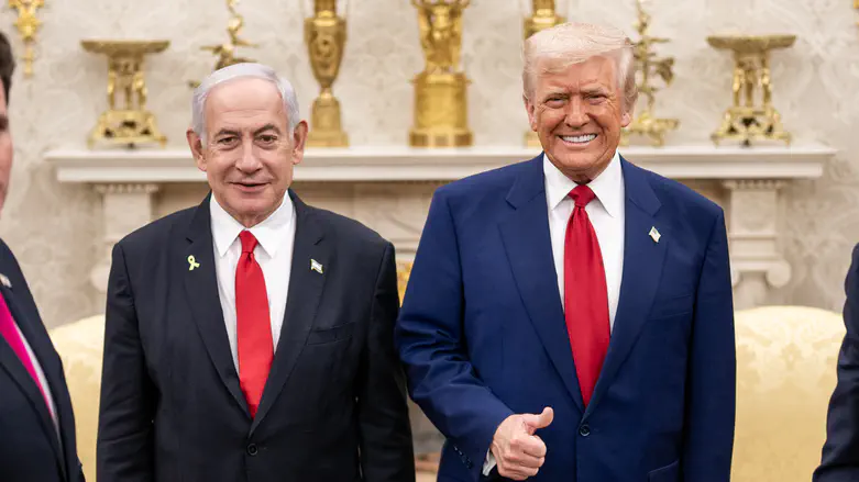 Netanyahu and Trump meet at the White House