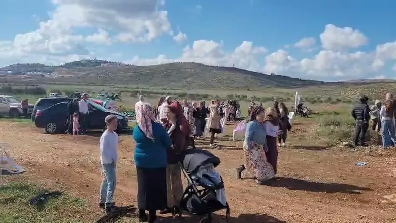 אלפים חיזקו את חוות שומרי העמק