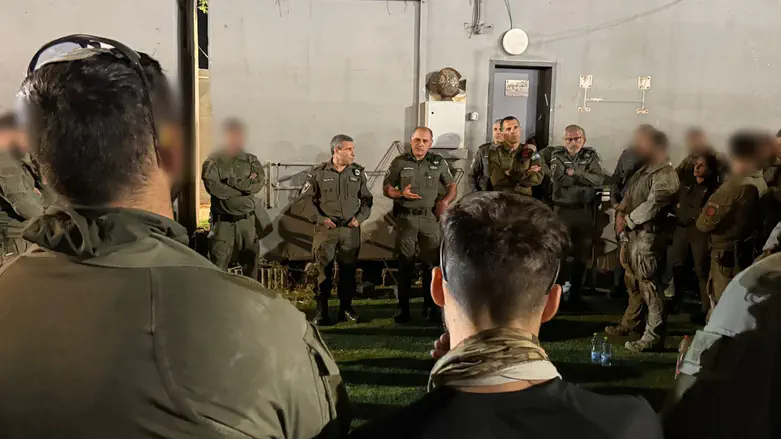 צילום: משטרת ישראל מפקד מג"ב למסתערבים: המחיר כבד מנשוא