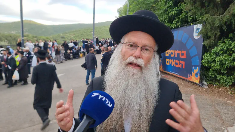 צילום: ערוץ 7 הרב דודי דודקביץ' בקריאה לקראת הבחירות