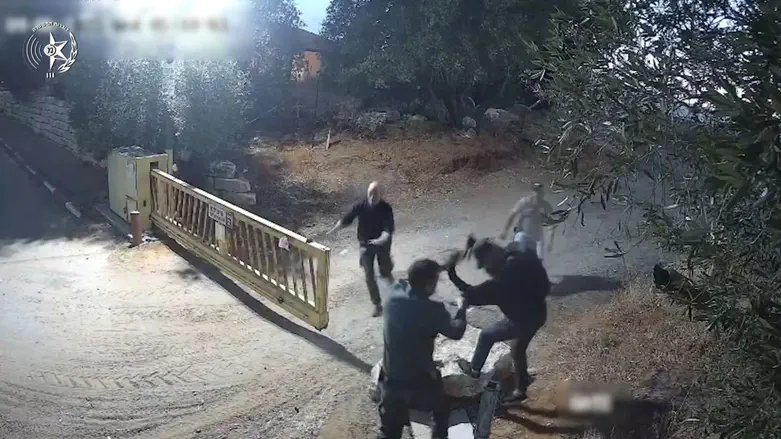 השוטרים ארבו בשטח - והסתערו על השב"חים