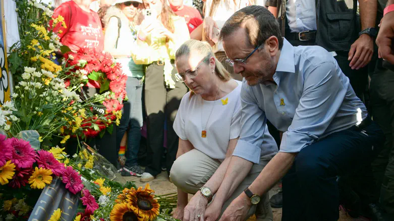 President Herzog marks 10 years since Pride Parade attack