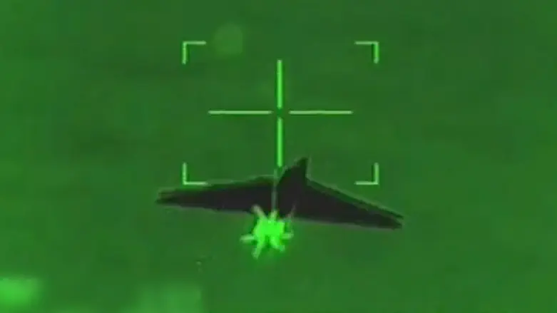 IDF Spokesperson's Unit Emirati aircraft intercept Iranian drones