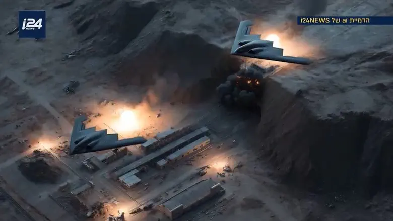 Special simulation of the US strike on Iran