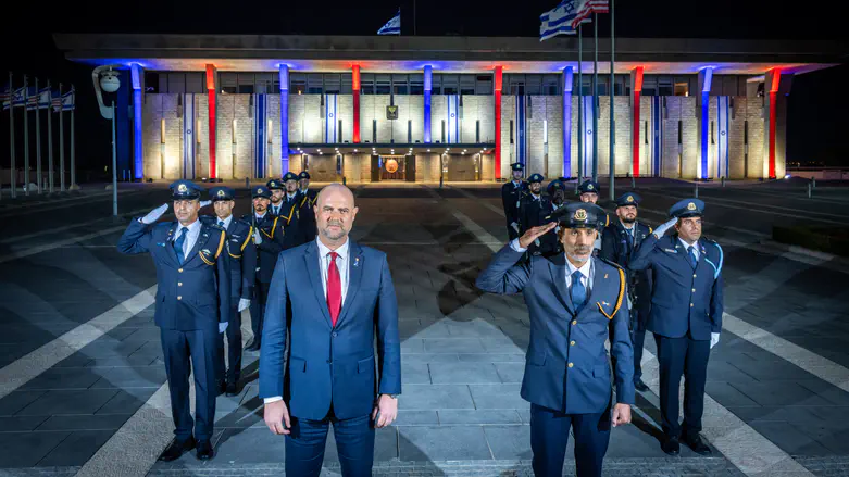Knesset flies US flag for Operation Midnight Hammer