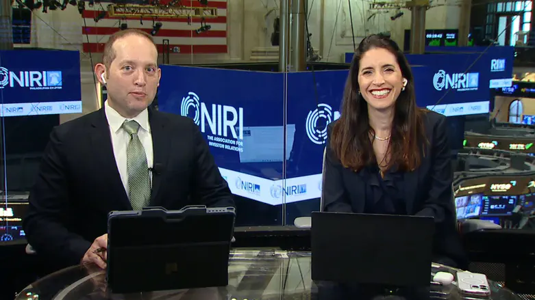 צילום: ערוץ 10 ערוץ 10 פותח אולפן בוול סטריט