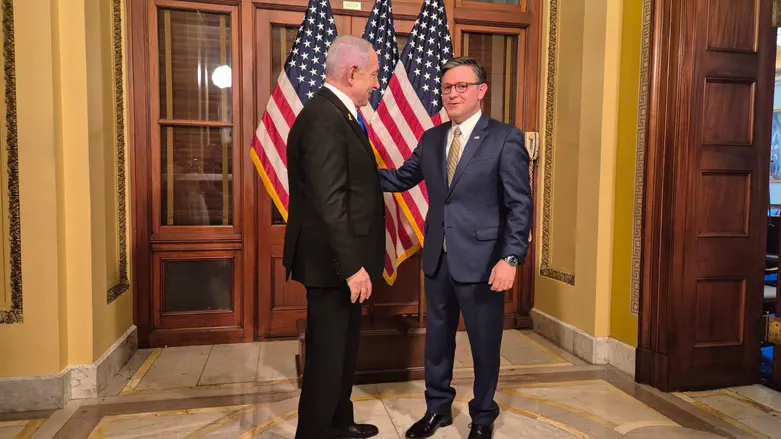 Netanyahu meets House Speaker Mike Johnson