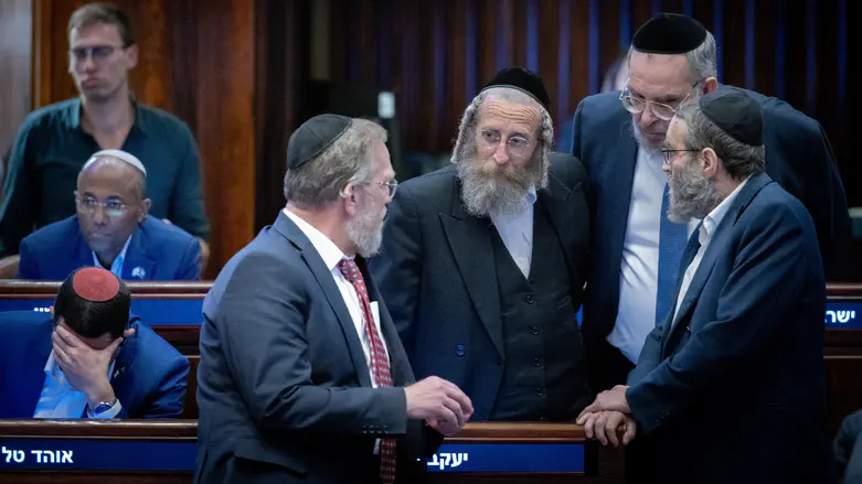 צילום: Chaim Goldbergl/Flash90 "לא נתמוך בלי לקדם חקיקה לטובתנו"