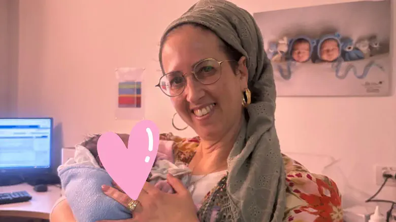 Hostage's parents celebrate birth of grandson