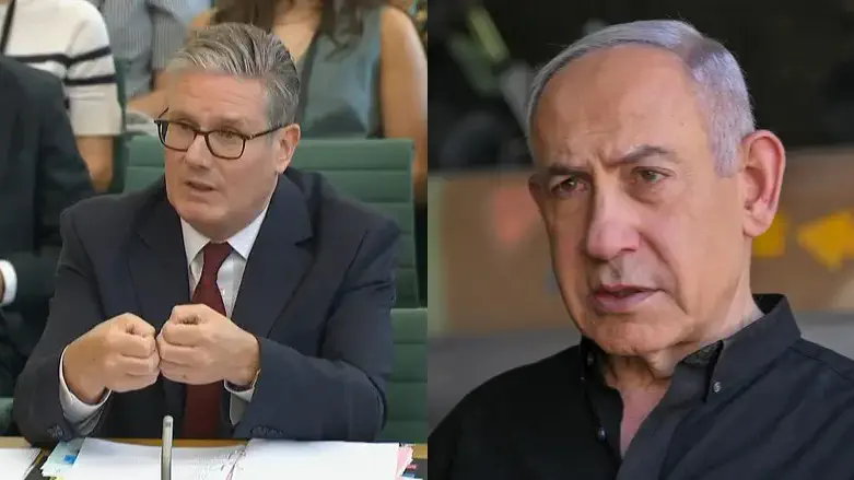 Netanyahu to Starmer: Recognizing Palestine rewards terror