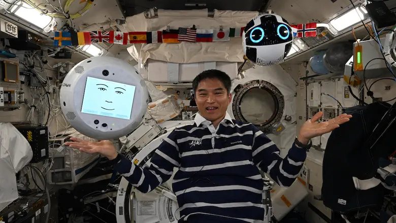 Two AI systems carried out a conversation on the ISS