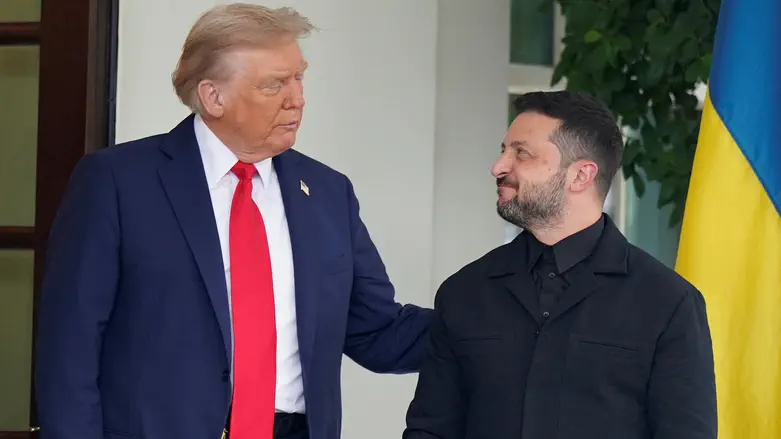 צילום: REUTERS כשזלנסקי סירב להתחפש