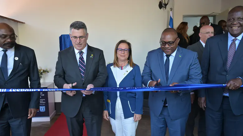Israel reopens embassy in Zambia after 52 years