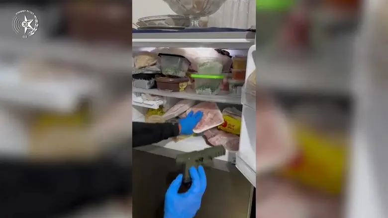 Watch Handguns in freezer explosive devices found in Arab apartment