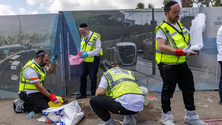 צילום: Chaim Goldberg/Flash90 "מראות קשים של יהודים מתבוססים בדמם"