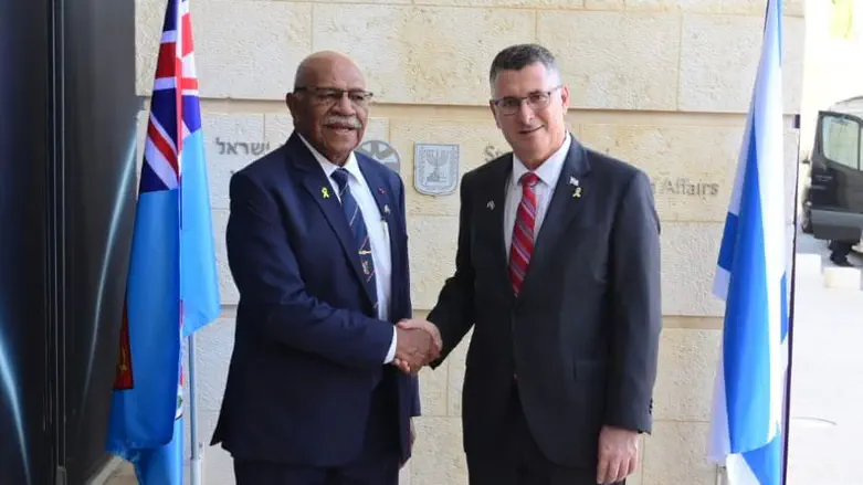 Courtesy Foreign Minister Sa’ar to Open Israel’s Embassy in Fiji