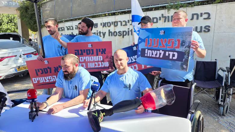 דרישת הלוחם שנפצע: למחוק את האויב בעזה