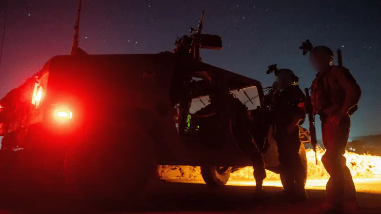 IDF Spokesperson's Unit IDF strikes terrorist behind attacks in southern Syria