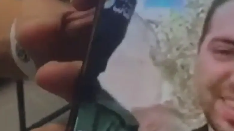 Watch: Hostage Elkana Bohbot speaks with mother Ruhama