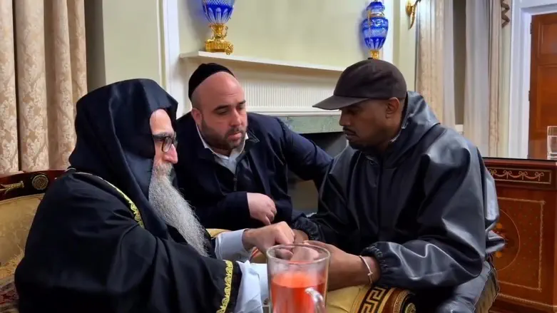 Watch: Ye meets Rabbi Pinto, apologizes for past comments on Jews