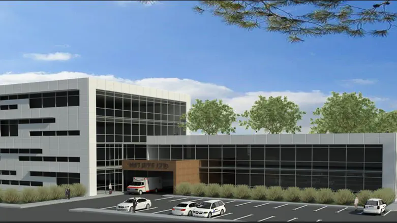 מתחם רפואי עם מיון קדמי