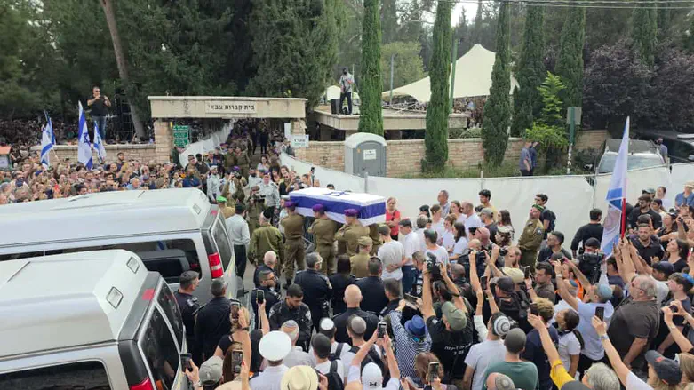 After over 11 years in captivity - Hadar Goldin is laid to rest