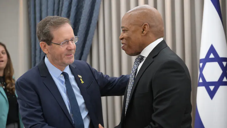 Herzog to Adams: ‘You are a dear friend of Israel and the Jewish People’ Herzog to Adams: ‘You are a dear friend of Israel and the Jewish People’