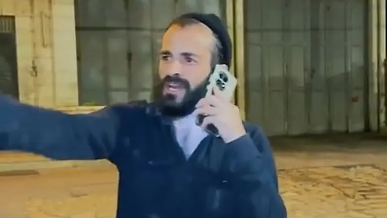 באדיבות המצלם Видео, которое сводит с ума жителей Иудеи и Самарии