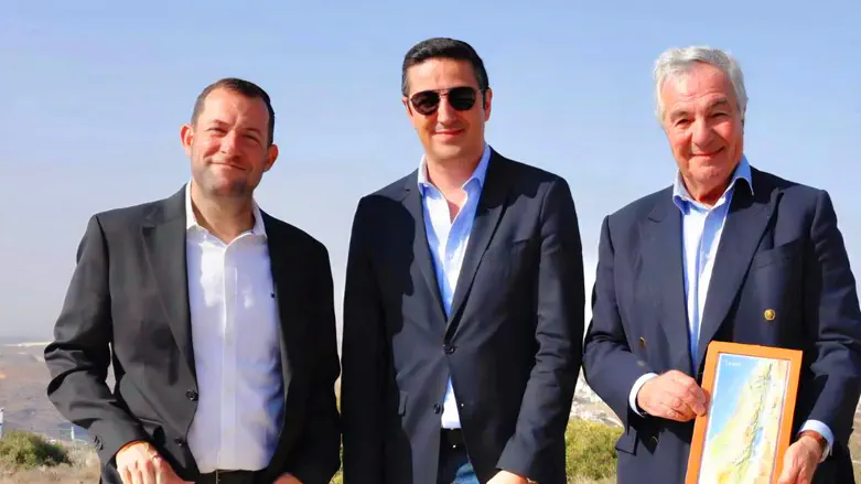Belgian Princes visit Samaria & express support for sovereignty