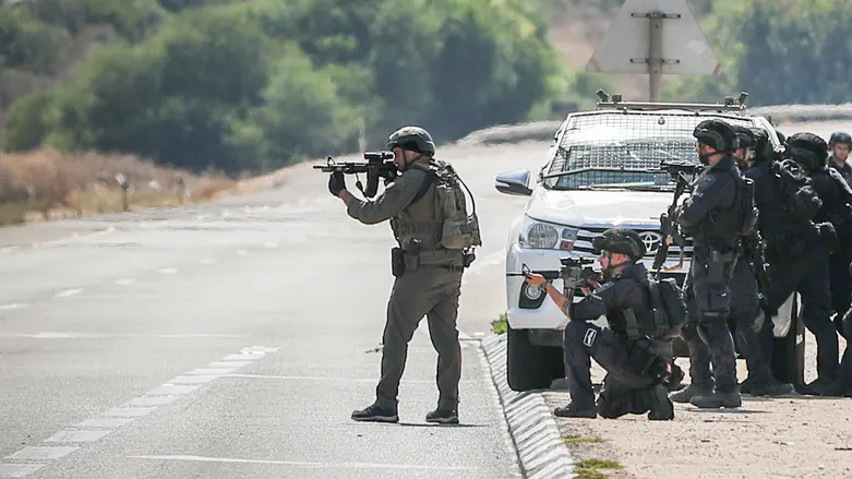 צילום: Jamal Awad/Flash90 «КАН марает имя отважных полицейских и командиров»