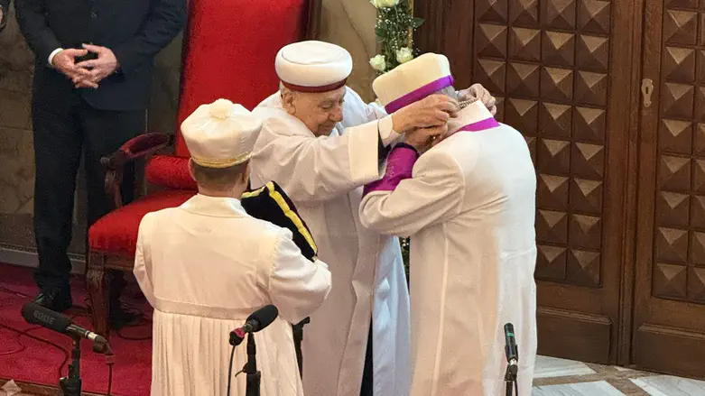 צילום: באדיבות המצלם הרב דוד צבי הוכתר כחכם באשי